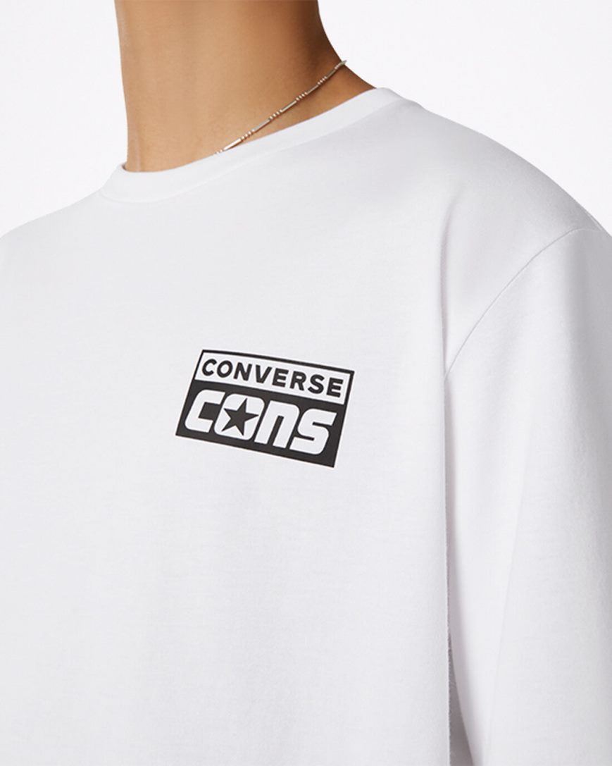 Pánské T-Shirts Converse CONS Grafická Bílé | CZ 31BTO04